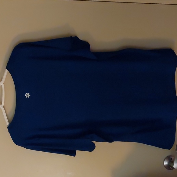 Navy Blue Rash Guard Tee Shirt Size 3X - Picture 2 of 4